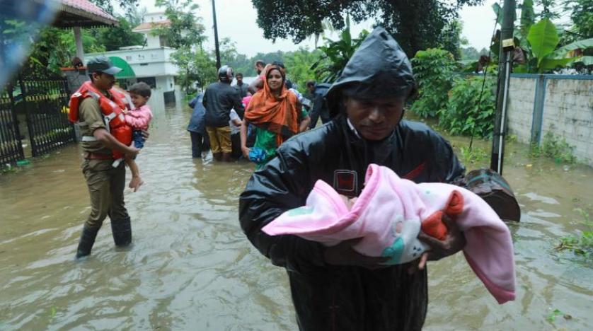 Hindistan’ın güneyini vuran sel felaketinde yüzlerce kişi öldü