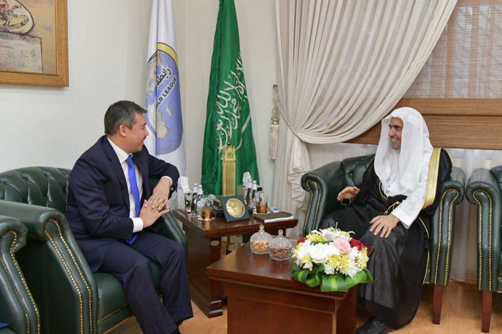 Dr. İsa, Kazakistan’ın Riyad Büyükelçisini kabul etti