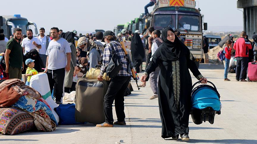 Dera’dan zorunlu tahliye edilenlerin sayısı 3 bin 300’ü geçti