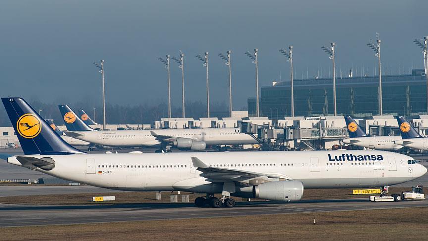 Frankfurt Havalimanında uçaklara yolcu alımı durduruldu