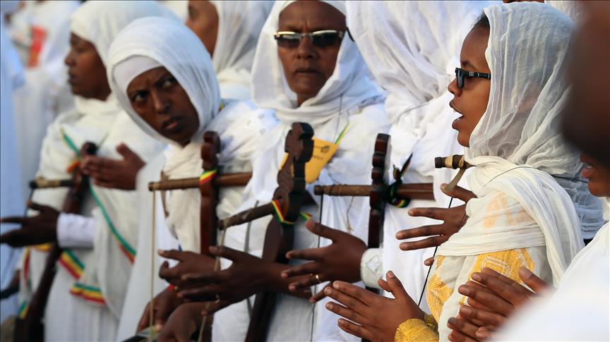 Etiyopyalı Hristiyanlar Meskel’i kutluyor