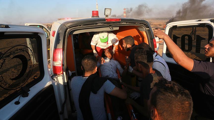 İsrail’den Gazze sınırındaki gösterilere müdahale: 2 yaralı