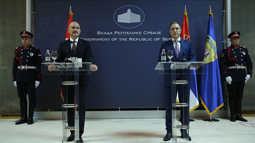 İçişleri Bakanı Soylu: Sırbistan, 15 Temmuz’da tereddütsüz bir duruş sergiledi