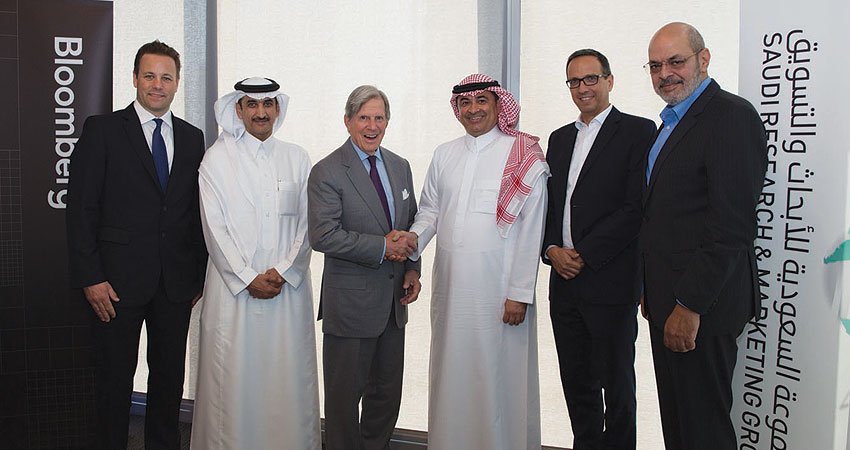 Bloomberg ile SRMG arasında ortaklık anlaşması