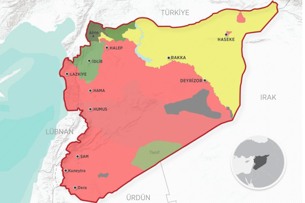 Suriye’nin bölünme olasılığı