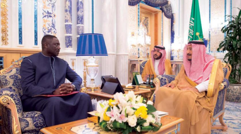 Suudi Arabistan Kralı, Gambiya Dışişleri Bakanı’nı kabul etti
