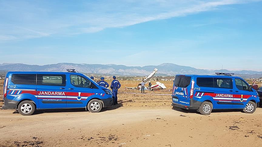 Antalya’da eğitim uçağı düştü, pilot ve yardımcısı hayatını kaybetti