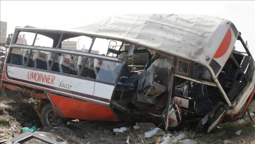 Kenya’da yolcu otobüsü devrildi: 50 ölü