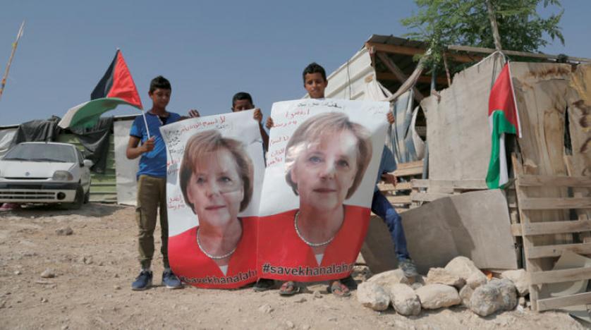 Netanyahu’dan Merkel’e Han el Ahmar sözü
