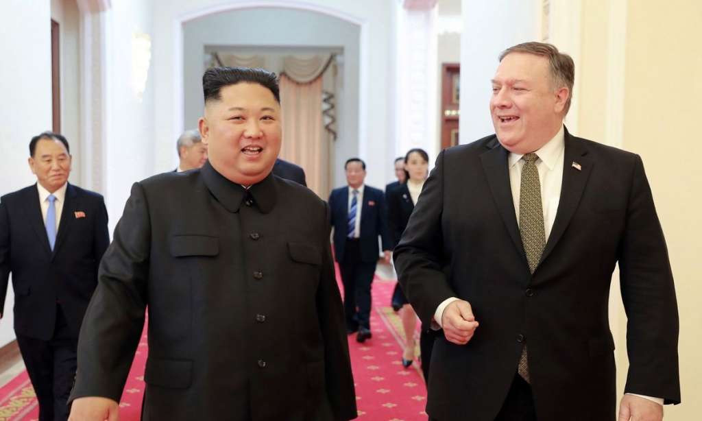 Kim: Pompeo ile verimli bir görüşme gerçekleştirdik