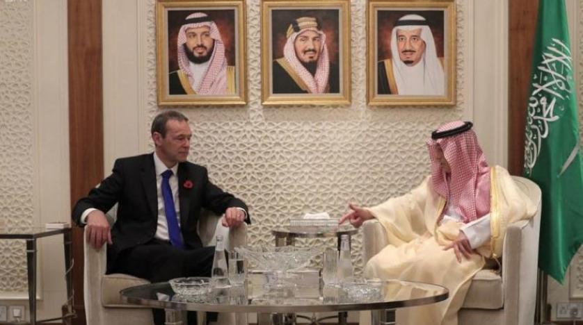 Suudi Arabistan Dışişleri Bakanı, İngiliz temsilci ile görüştü