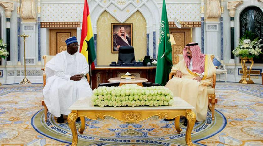 Kral Selman, Gana Cumhurbaşkanı Yardımcısını kabul etti
