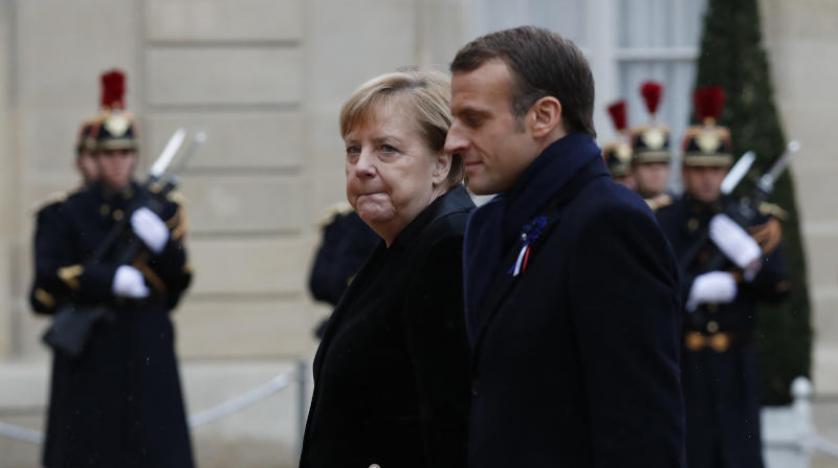 Merkel ve Macron, Trump’a karşı birleşti