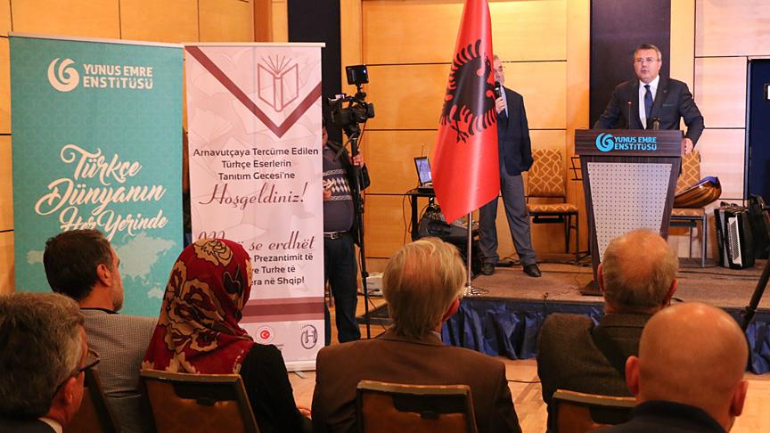 Tiran’da, Türkçe’den Arnavutça’ya tercüme edilen eserler tanıtıldı