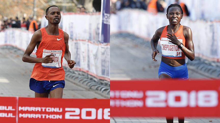 Vodafone 40. İstanbul Maratonu’nunda Kenyalı atletlerden parkur rekoru