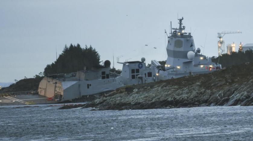 Norveç’te petrol tankeri ve askeri fırkateyn çarpıştı